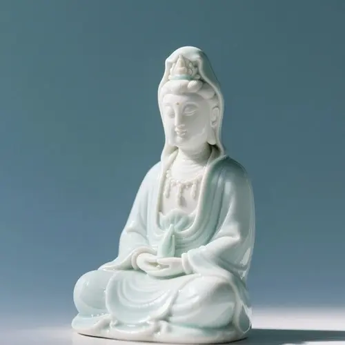 觀音瓷像